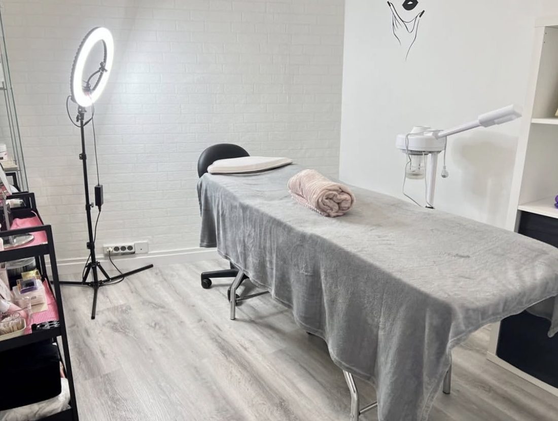Cabina de estética del salón